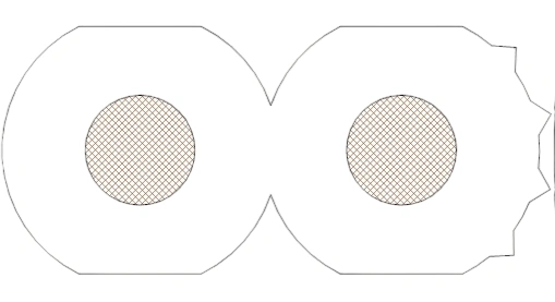 Bare copper conductor