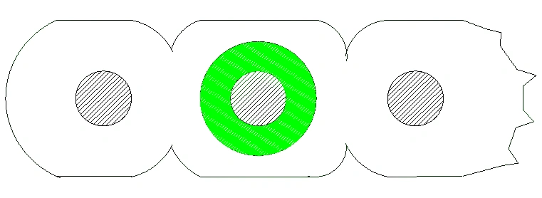 Bare copper conductor