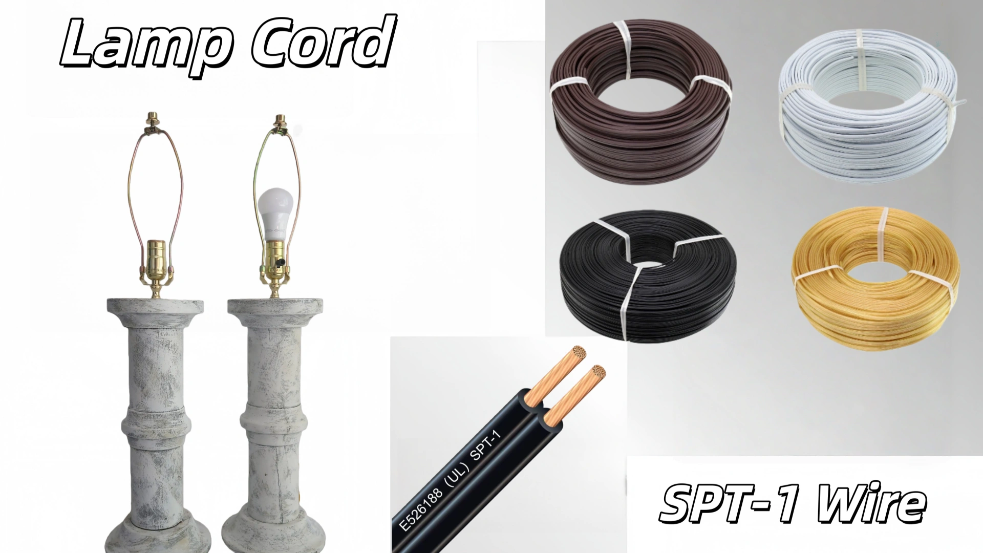 lamp cord spt-1 wire