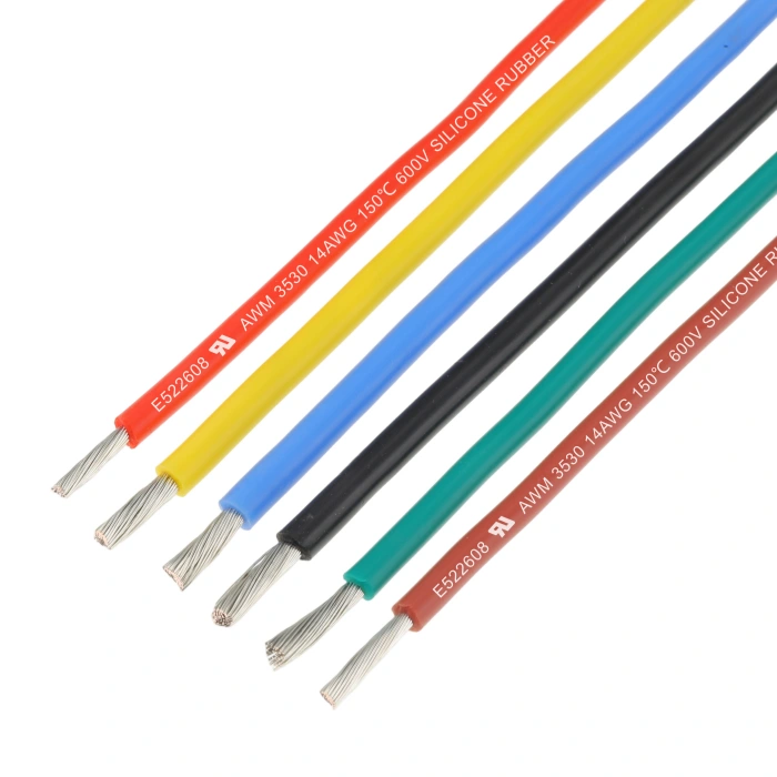 ul3530 silicone rubber wire
