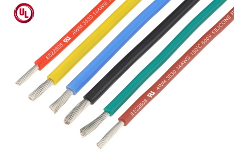 What are the technical specifications of 3530 silicone rubber wire?