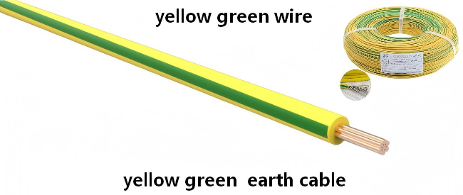 yellow green wire