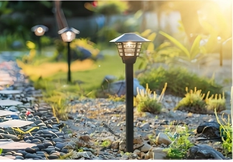 garden lighting wire