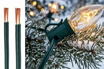 C7 C9 decorative light wire