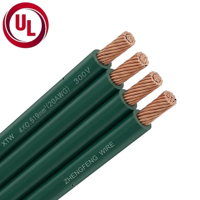 UL XTW 20AWG 4 Conductor Wire for Christmas Light Controller