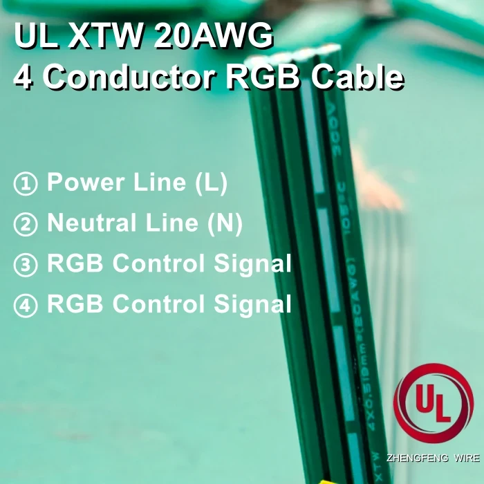 4 Conductor RGB Cable