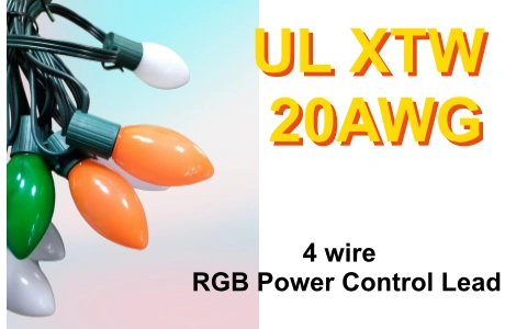 What Is XTW 20AWG 4 Wire Parallel RGB Power Control Lead?