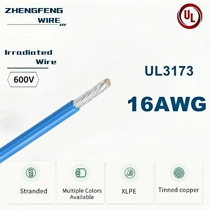 UL3173 16AWG Flexible 600V Hook-Up Wire for Equipment