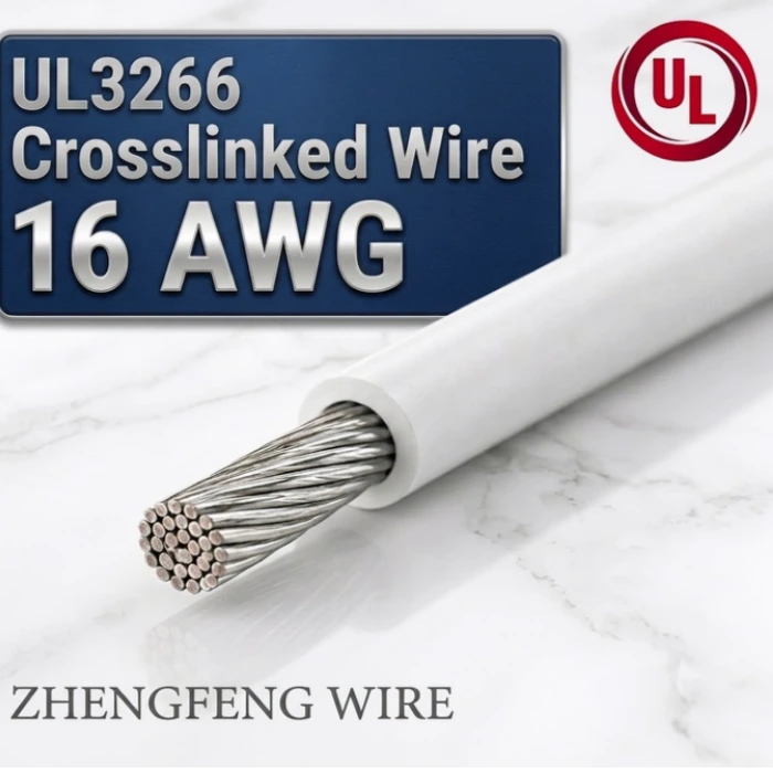 UL3266 16AWG XLPE Insulated Hook Up Wire Manufacturer