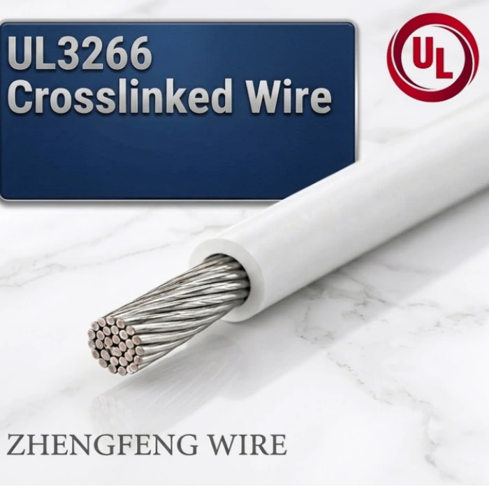 UL3266 Cross-Linked Polyethylene Hook-UP Wire,125℃, 300V, 22AWG