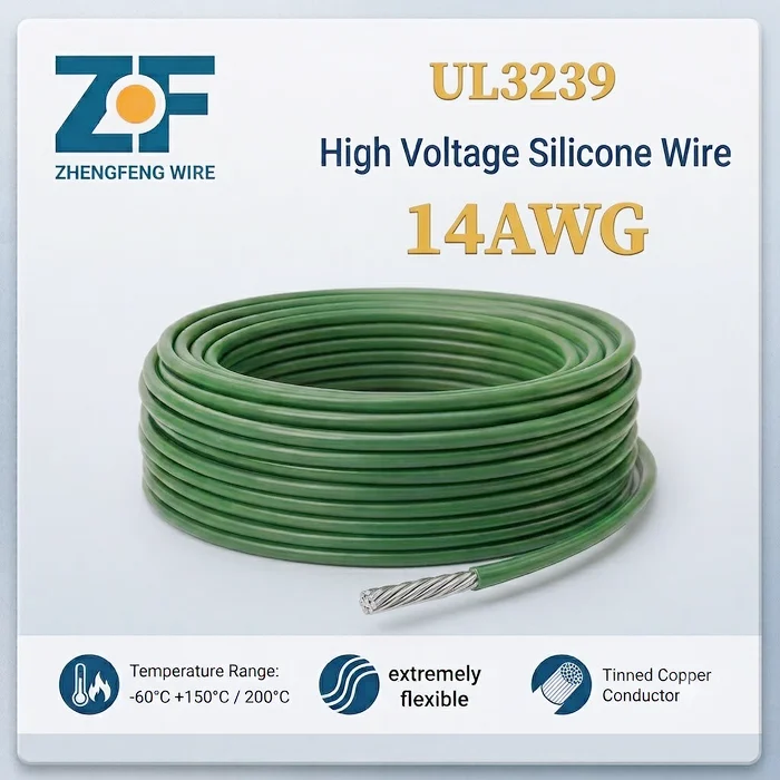 UL3239 14AWG High Voltage Silicone Wire Manufacturer