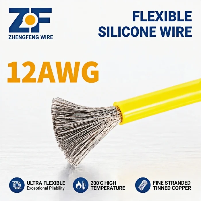 12AWG Ultra Flexible Silicone Wire High Temp Cable 12 Guage