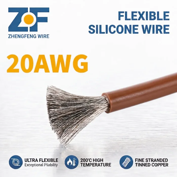 20AWG Extra Soft Silicone Wire with 0.08mm Tinned Copper