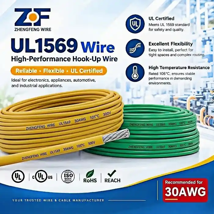 UL1569 30AWG Fine Wire for Miniature Electronics and Controls